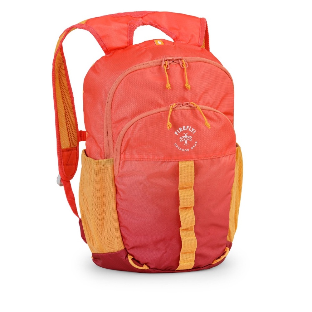 NWT Firefly! Outdoor Gear Youth Outdoor Camping Backpack - Red/Orange, Unisex